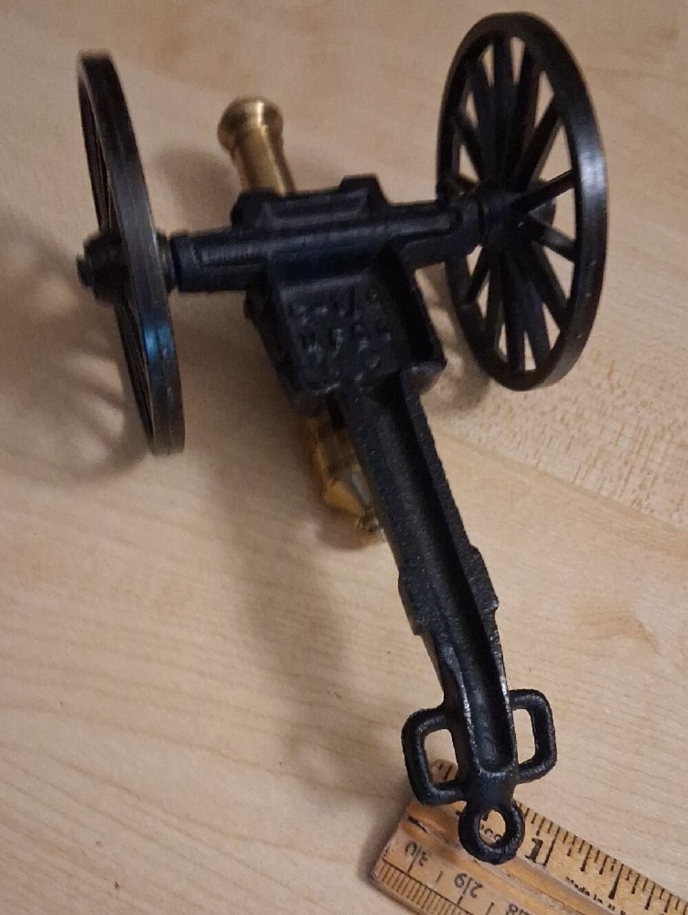 Brass and Cast Iron Cannon Decor - Picture 7 of 7